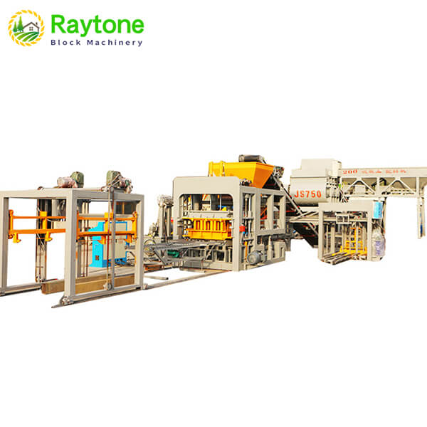 QT10-15 Automatic Hydraulic Brick Making Machine7