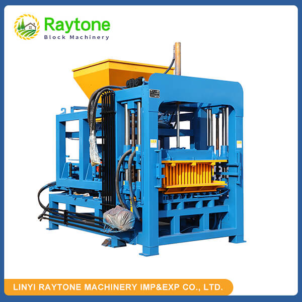 QT4-15 Automatic Concrete Hollow Block Making Machine1