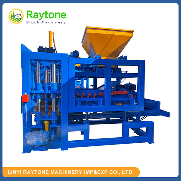 QT4-15 Automatic Concrete Hollow Block Making Machine4