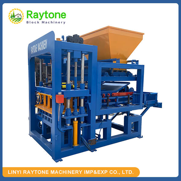 QT4-15 Automatic Concrete Hollow Block Making Machine6