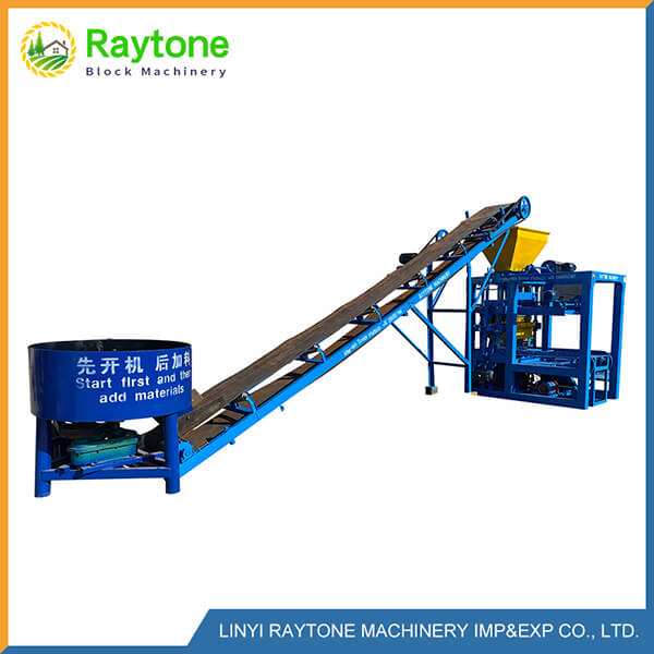 QT4-24 Semi Automatic Cement Block Machine2