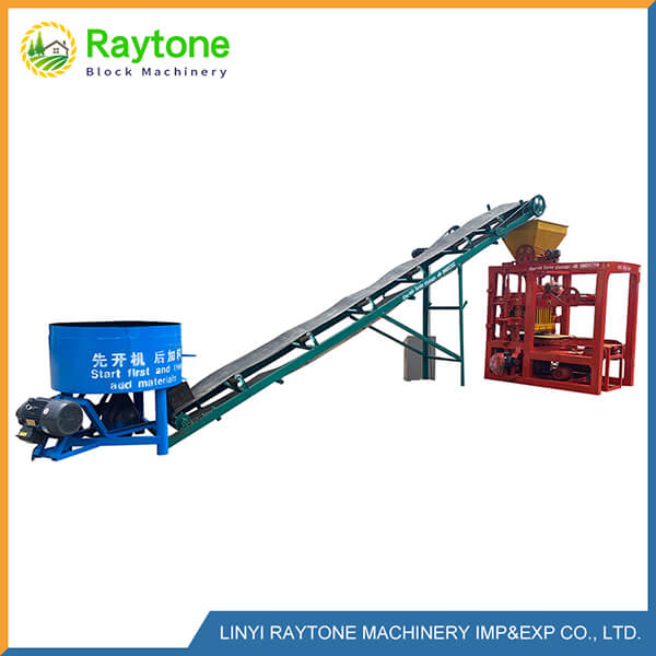 QT4-24 Semi Automatic Cement Block Machine4