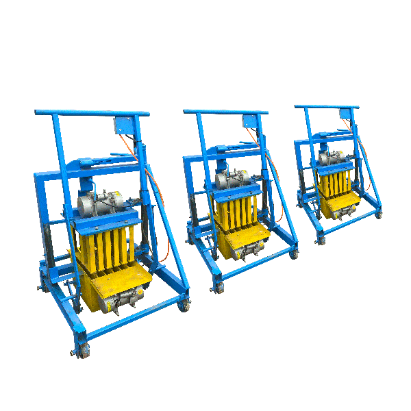 QTM2-45 Small Mobile Block Machine1