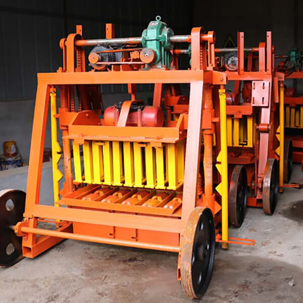 QTM4-45 Small Mobile Block Machine6