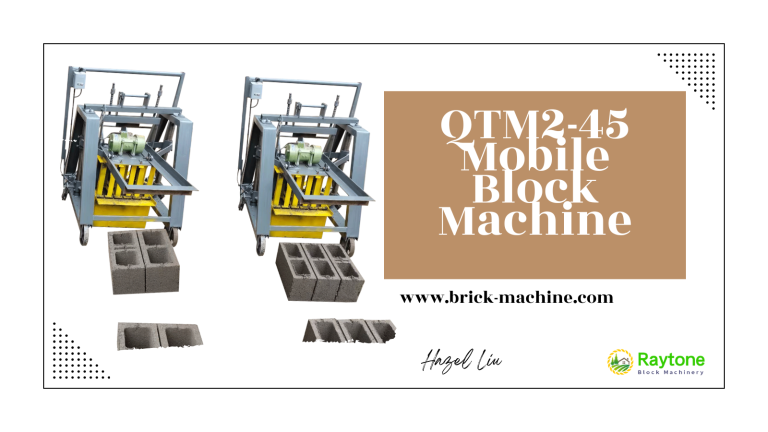 QTM2-45 mobile block machine