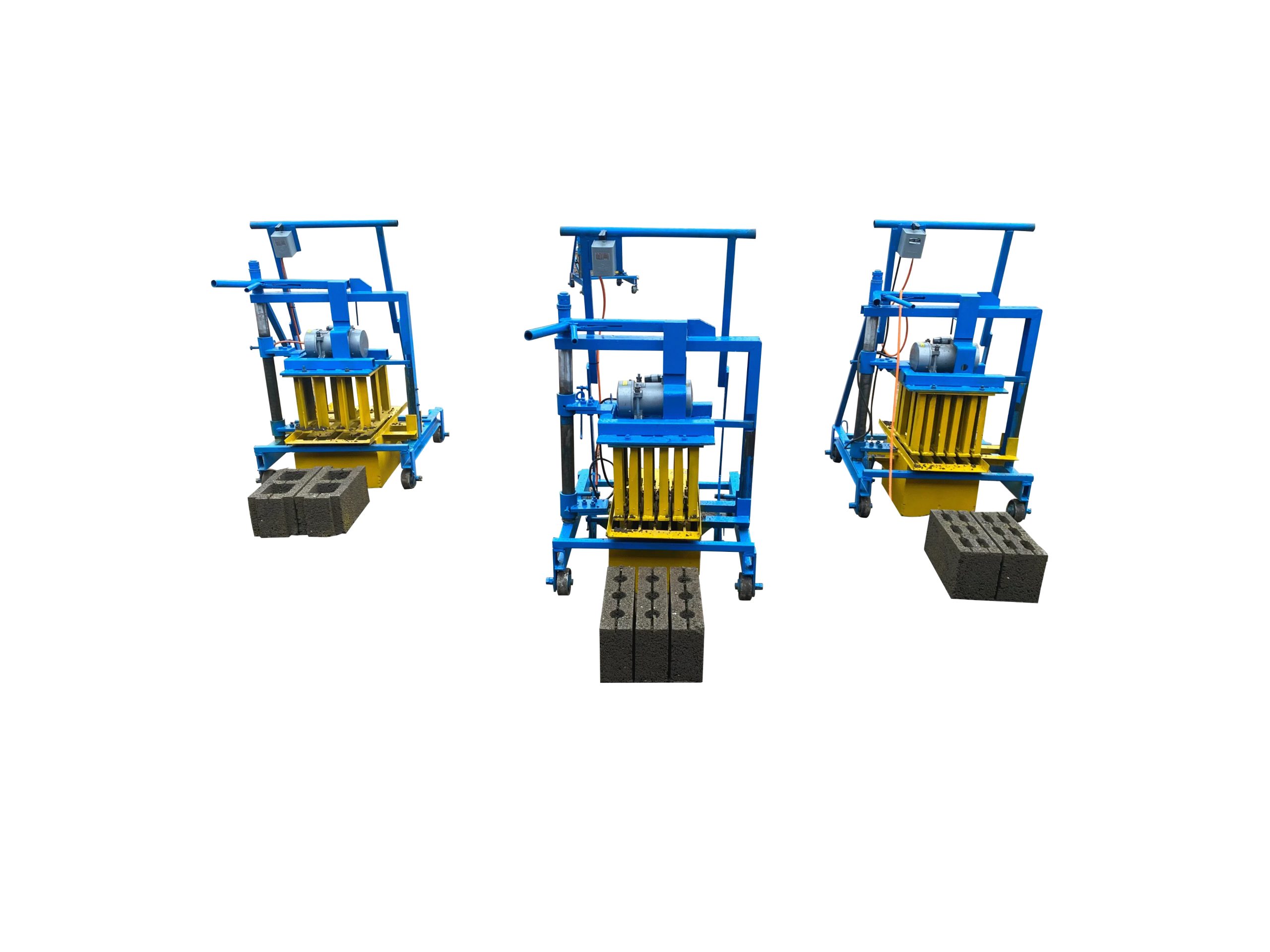 QTM2-45 Small Mobile Block Machine