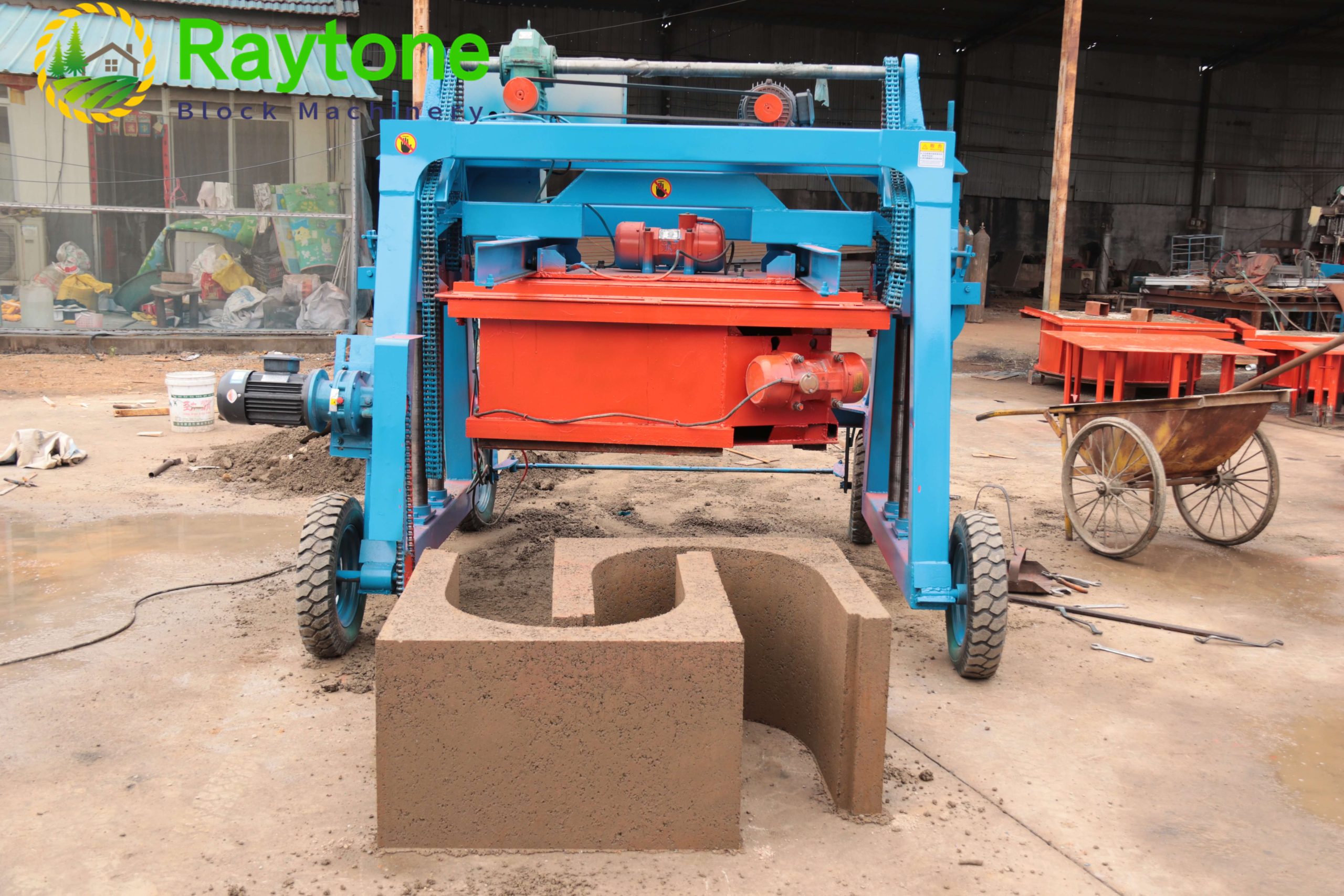 QTM6-25 Automatic Mobile Block Machine