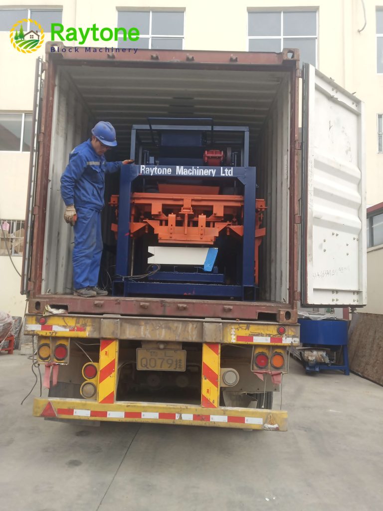 Manual Concrete Block Machine